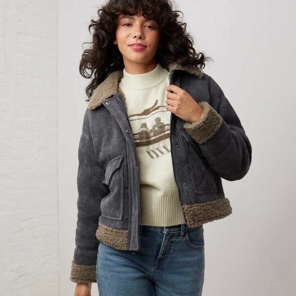 UpWest corduroy bomber jacket